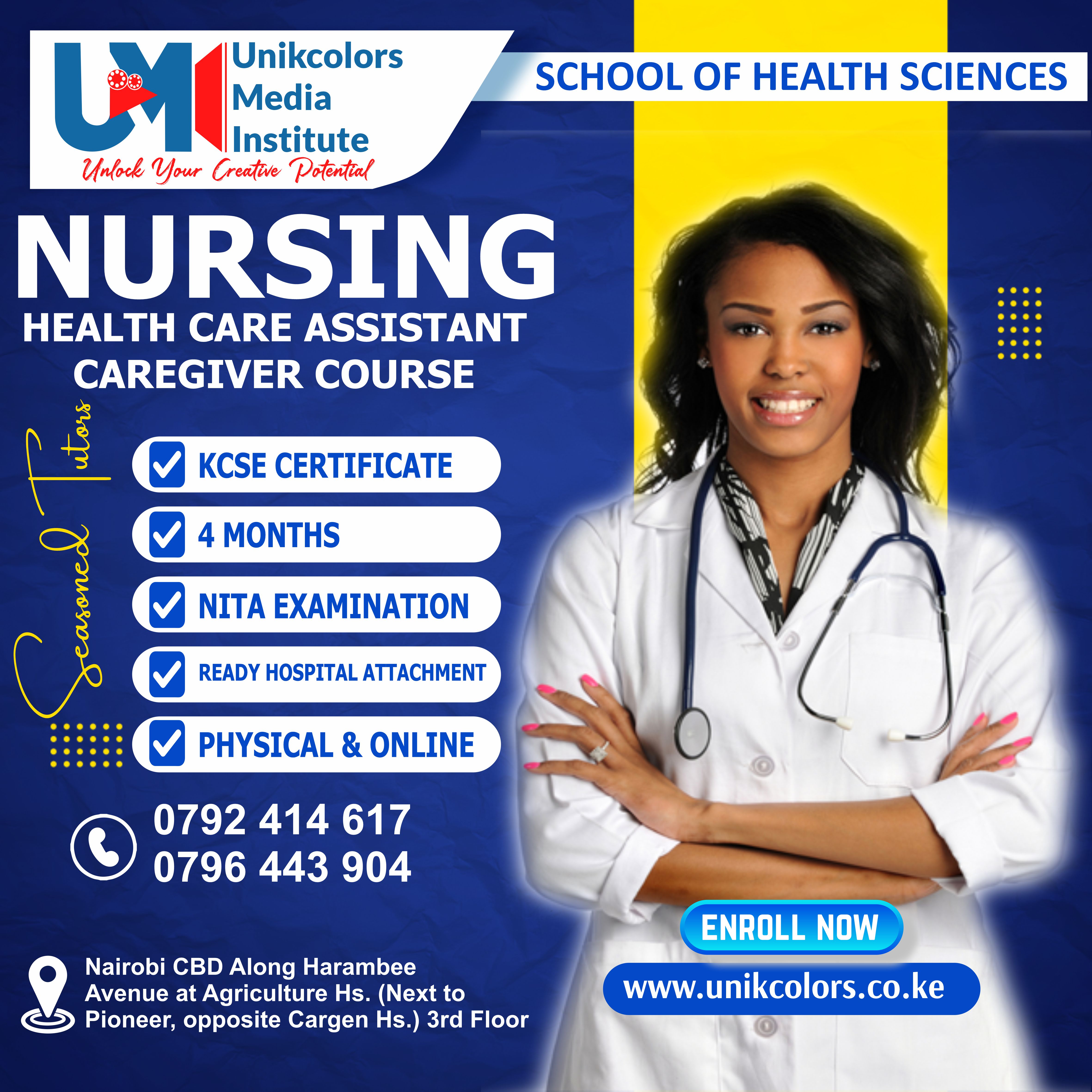 CERTIFIED NURSING ASSISTANT - CARE GIVER COURSE